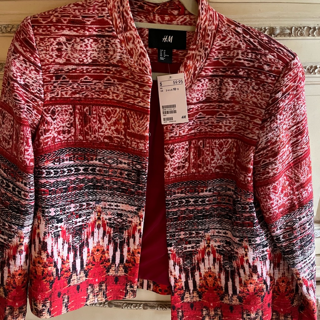 Multi Colored Blazer.